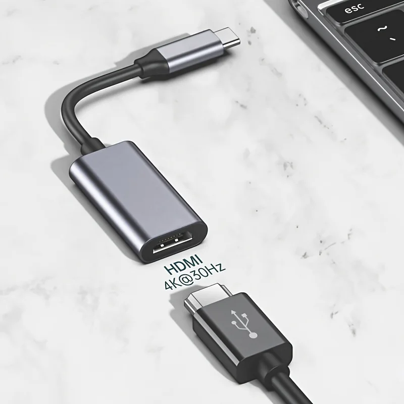 USB-C to HDTV Adapter, [High Speed, Thunderbolt 3/4] USB Type C to HDTV Adapter Groundbreaking Performance