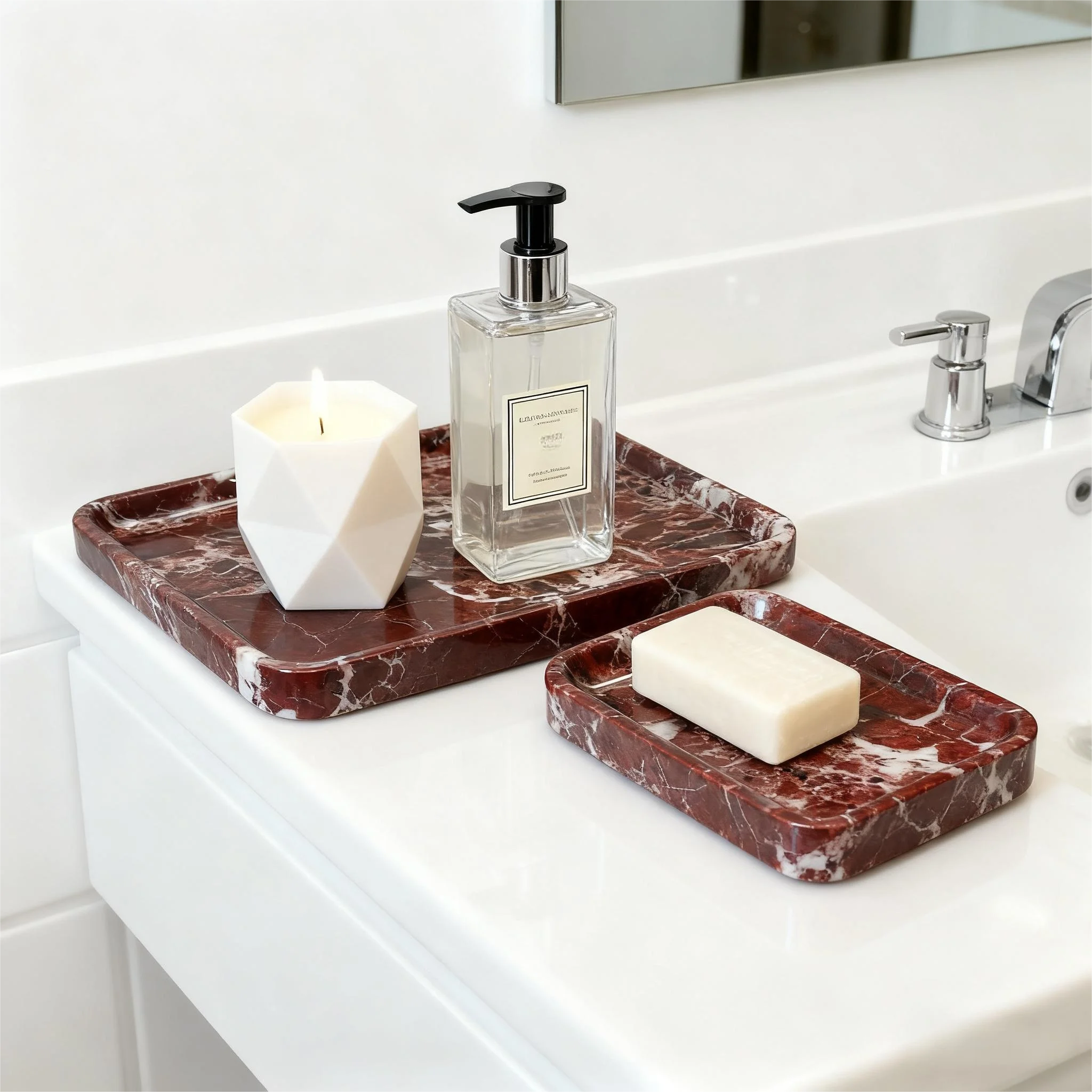  Doğal Mor Mermer Tepsi, Maky - Marble Serving Board incelemesi ve fiyatı