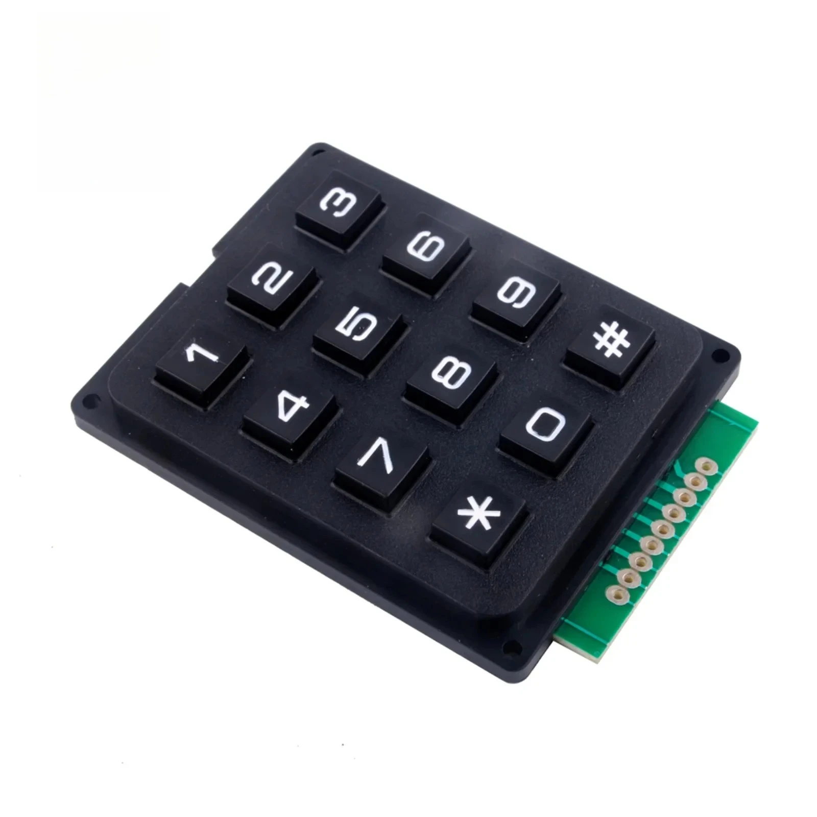 4x4 Matrix Membrane Keypad 16 Keys Compatible with Arduino ESP32 Microcontroller Project Easy Plug and Play DIY Kit Setup