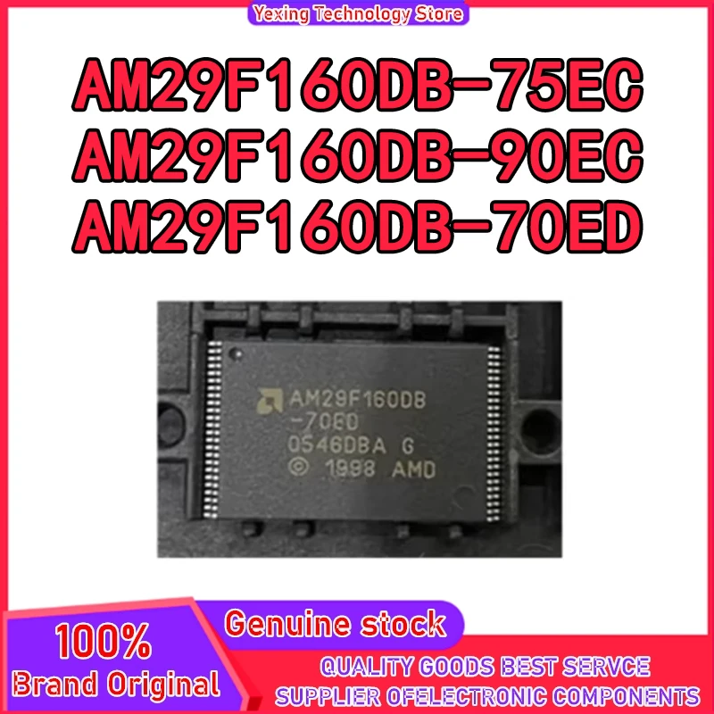 

AM29F160DB-70ED AM29F160DB-75EC AM29F160DB-90EC AM29F160DB TSOP48 Новый и оригинальный на складе