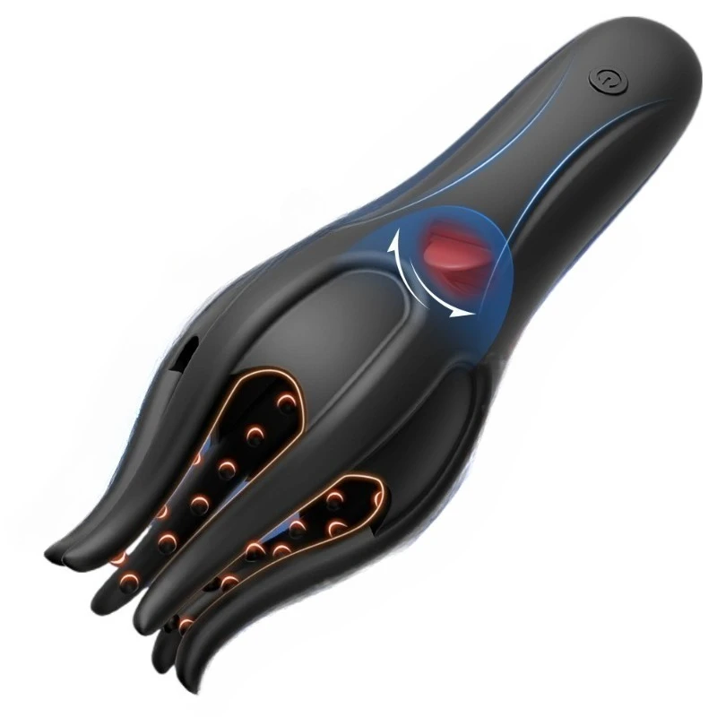 Auto Licking & Vibration Male Private Training Massager Rechargeable Delay Relax Cup
