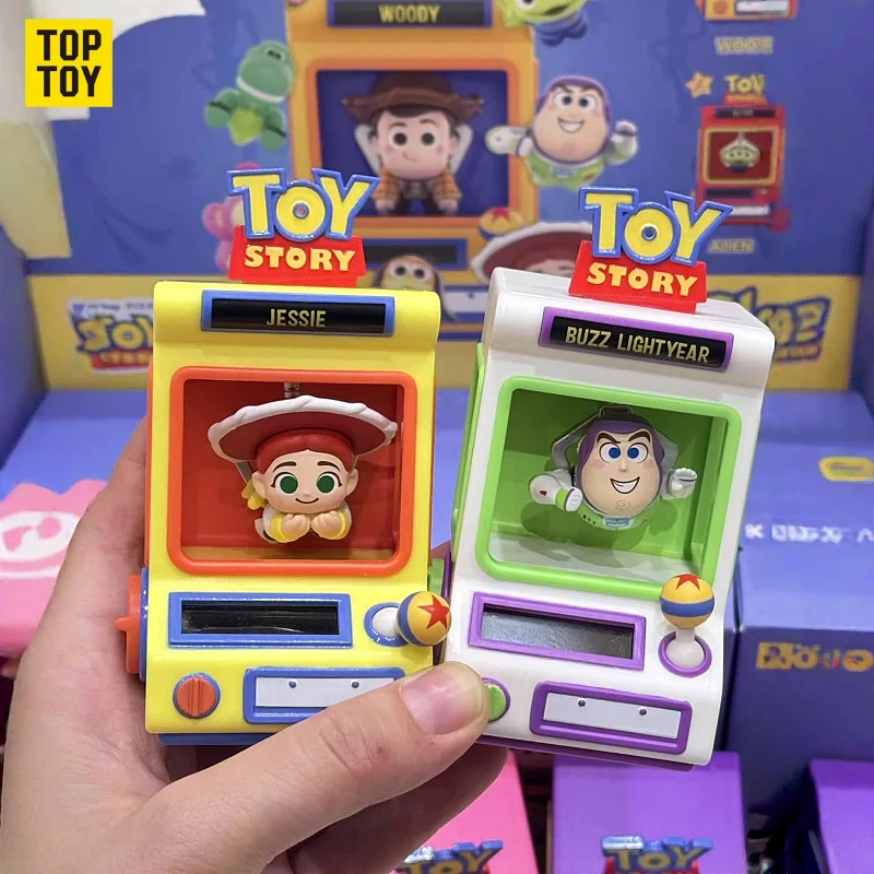 

TOPTOY Disney Toy Story Claw Machine Series Blind Box Collectible Movable Action Figure Desktop Decoration Birthday Gift
