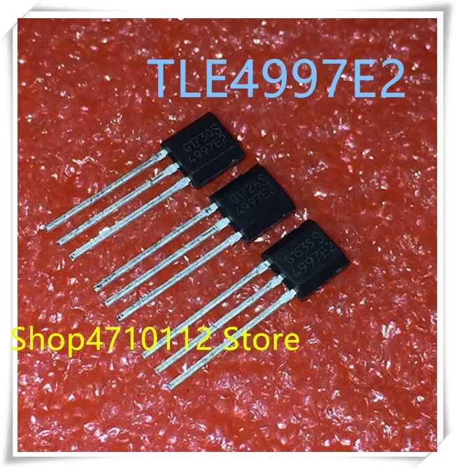 NEW 10PCS/LOT TLE4997E2 MARKING 4997E2 TLE4997 IC Programmable Linear Hall Sensor PG-SSO-3-10 IC