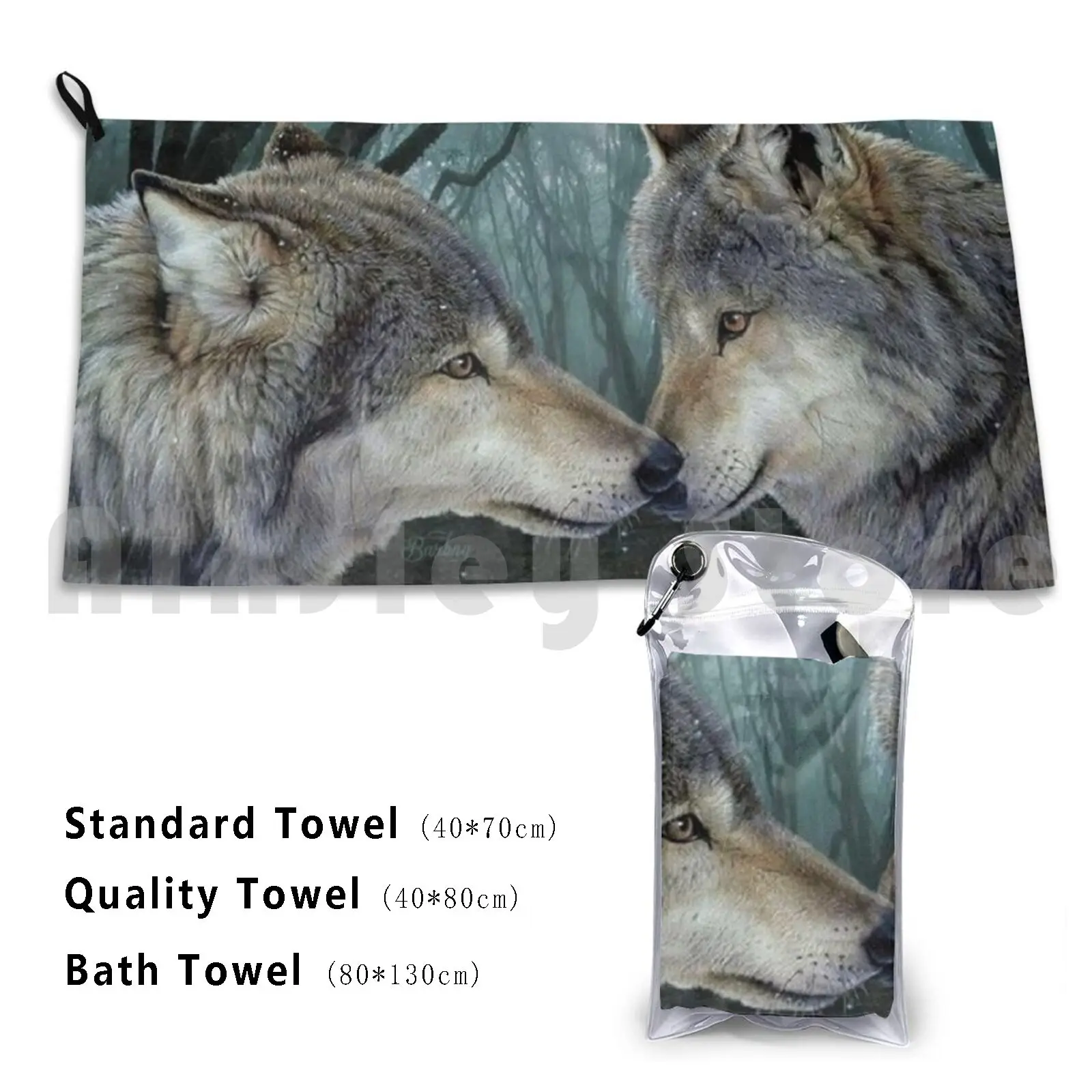 Rekindle Your Glowing Spirit And Refresh Your Mind With Possibilities. Bath Towel Beach Cushion Wolves Wolf
