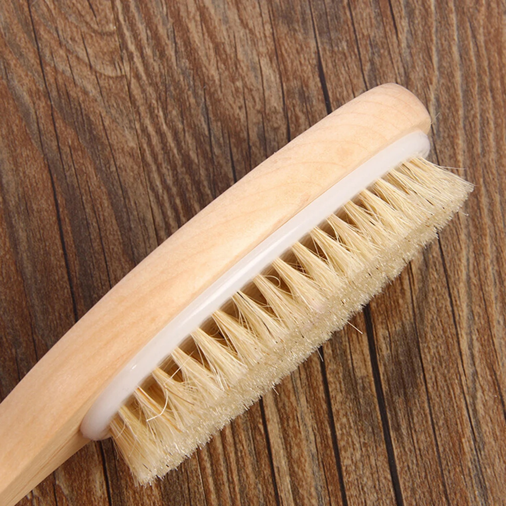 1PC Full Body Natural Bristle Dry Skin Exfoliation Brush Detox Fight Cellulite Tool Bathroom Shower Brush Tool Dropshipping