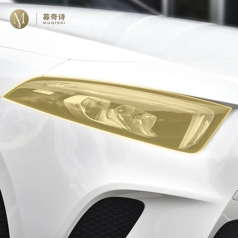 

Pre cutting Car Headlights PPF transparent protective film TPU scratch resistant For Mercedes Benz Class-A AMG 2024-2025