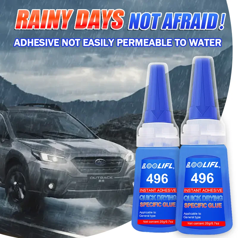 Super Glue for Car and Vehicles Liquid Extra Strong - High Performance Adhesive,Auto Interior Repair Glue,Fast Curing,Waterproof