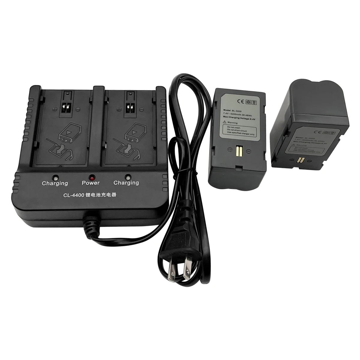 2pcs BL-5000 battery & Charger CL-4400 for Hi-target
