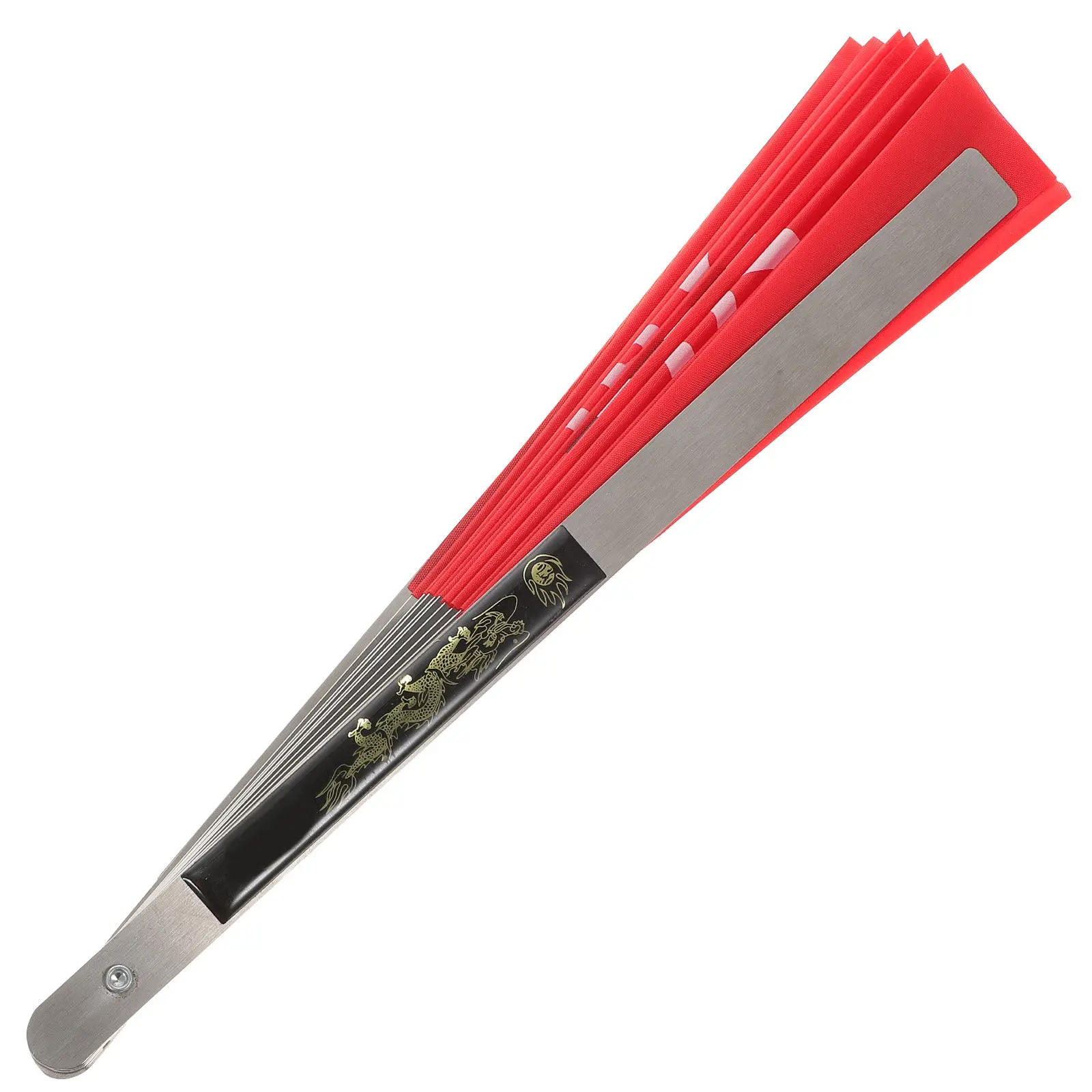Chinese Tai Folding Fan Kung Fu Handheld Fan Performance Dance Martial Prop Kung Fu Performance Prop