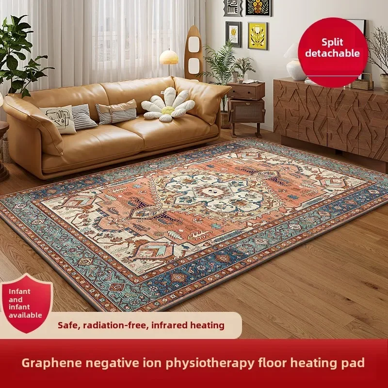 

Floor heating mat Graphene negative ion electric heating carpet Household heating mat Carbon crystal geothermal mat