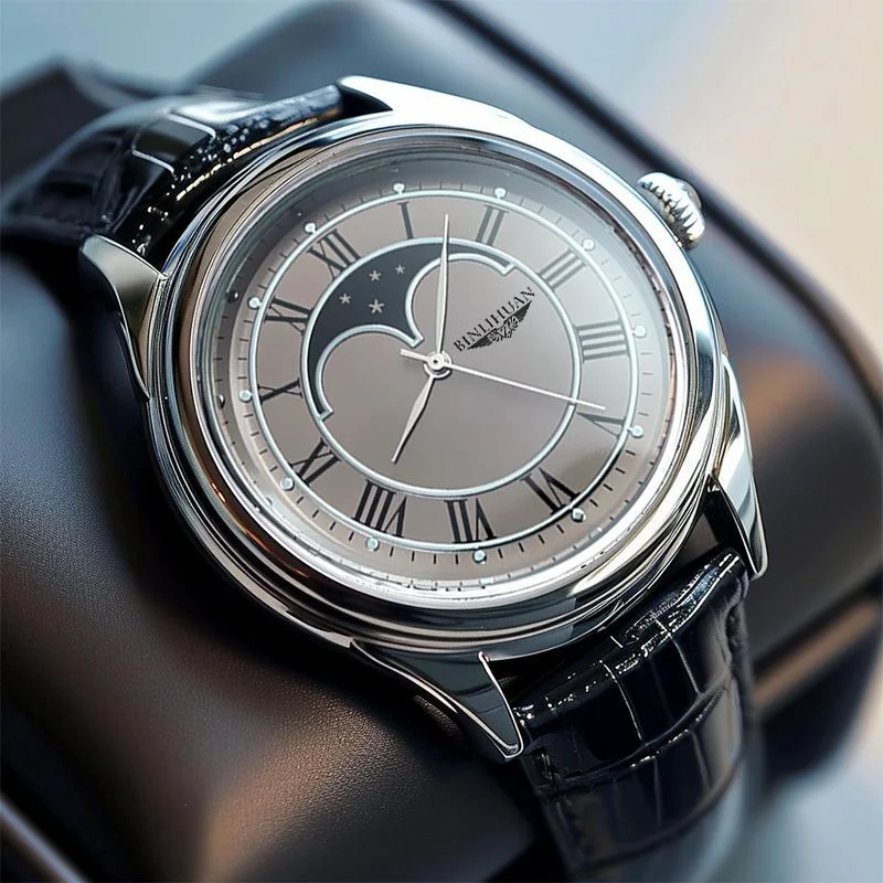 

Luxury Business Men's Quartz Watch 2025 New Top Brand Waterproof Leather Strap Handsome Wristwatch for Men's Gift Handsome