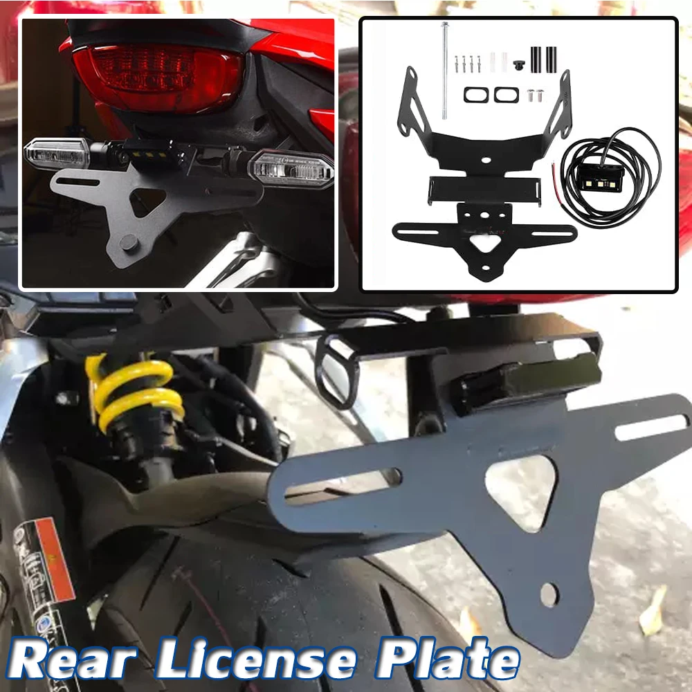 Motorcycle CBR650R License Plate Holder Light Tail Tidy Fender Eliminator For Honda CB650R 2021 CBR 650 R CB 650R Accessories