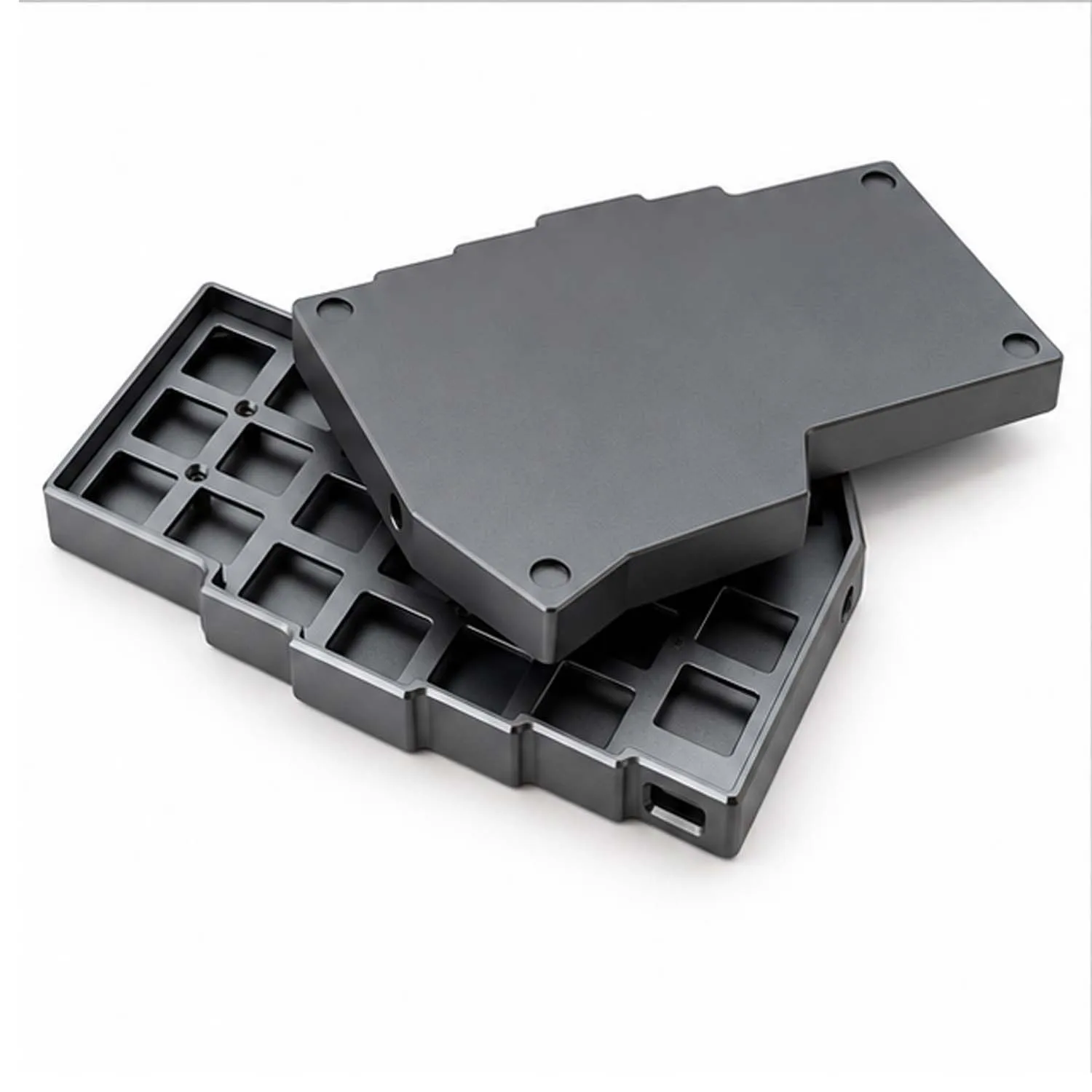 CORNE V4.1 Aluminum Alloy Split Keyboard Kit Customized CNC Anodizing Shell for Separate Mechanical Keyboard Accessories DIY