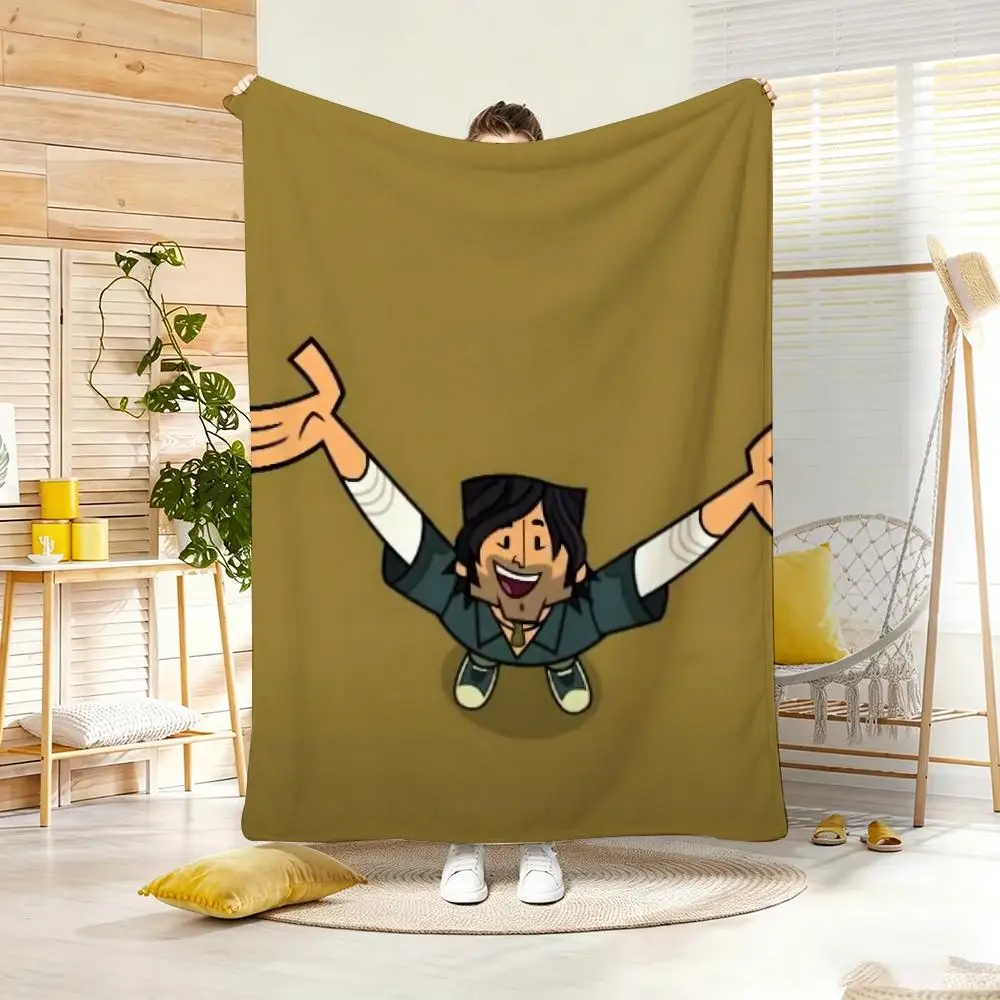 Cartoon Figure T-TotalS DramaS Throw Soft Warm Throw Blanket for Bedroom Living Room Bed Travel Camping Picnic Gift