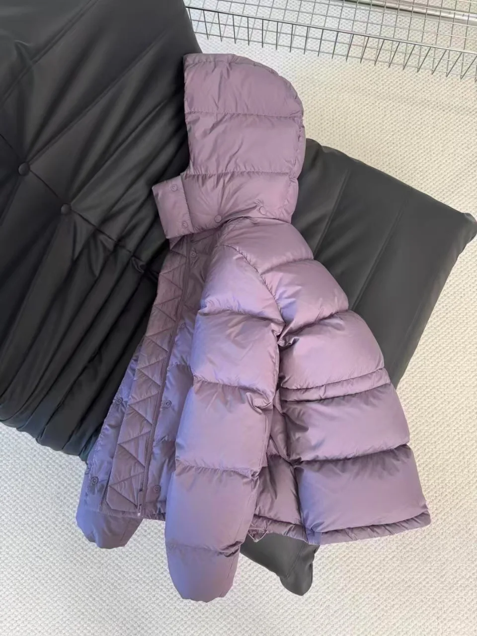Winter Puff Warm Hooded Loose Down Jacket Female Fluffy Thicken Zipper Windproof Jackets Women White Duck Down Parker Outwears