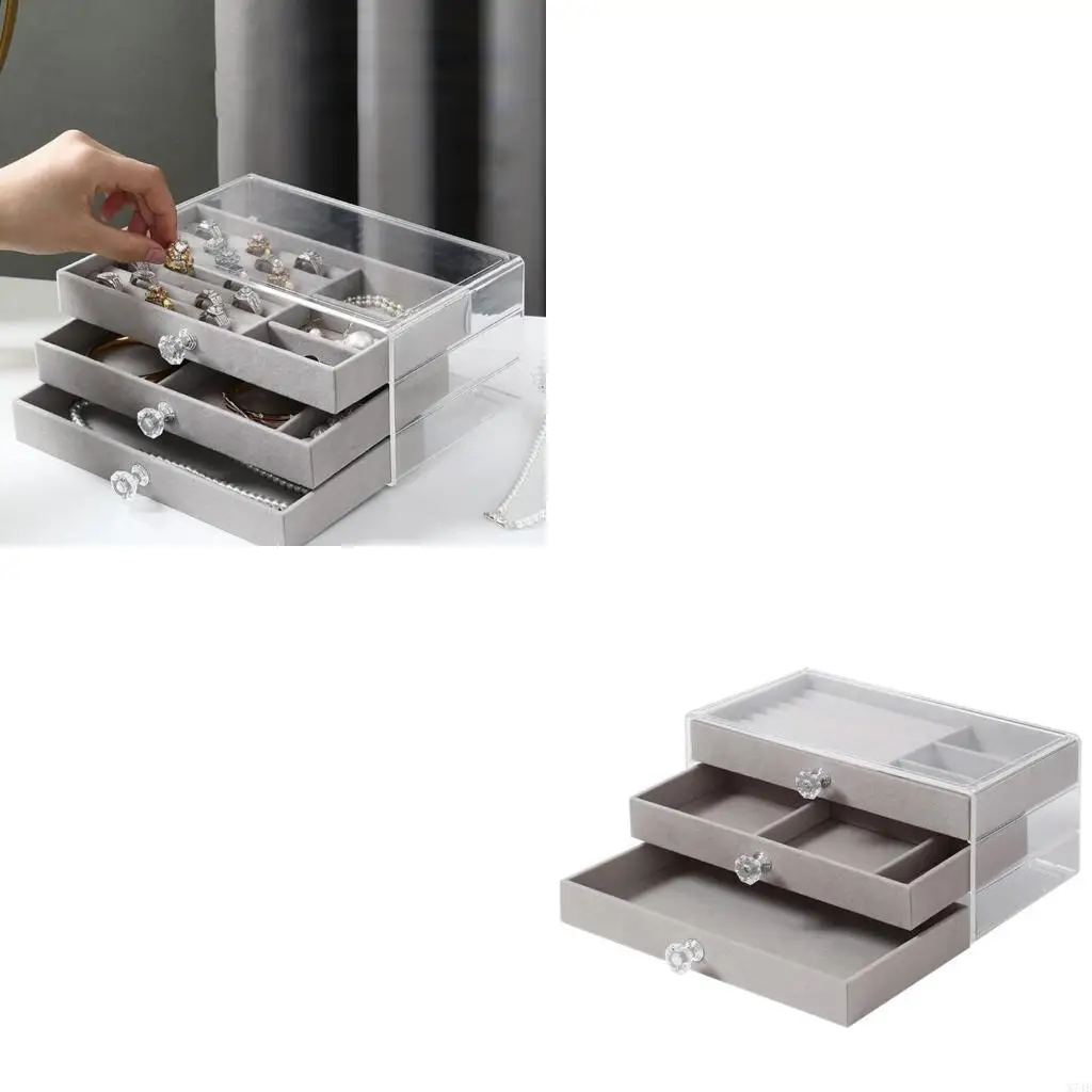 

Многоярусная подставка для ювелирных изделий, держатель для ювелирных изделий, коробка для хранения ювелирных изделий, для