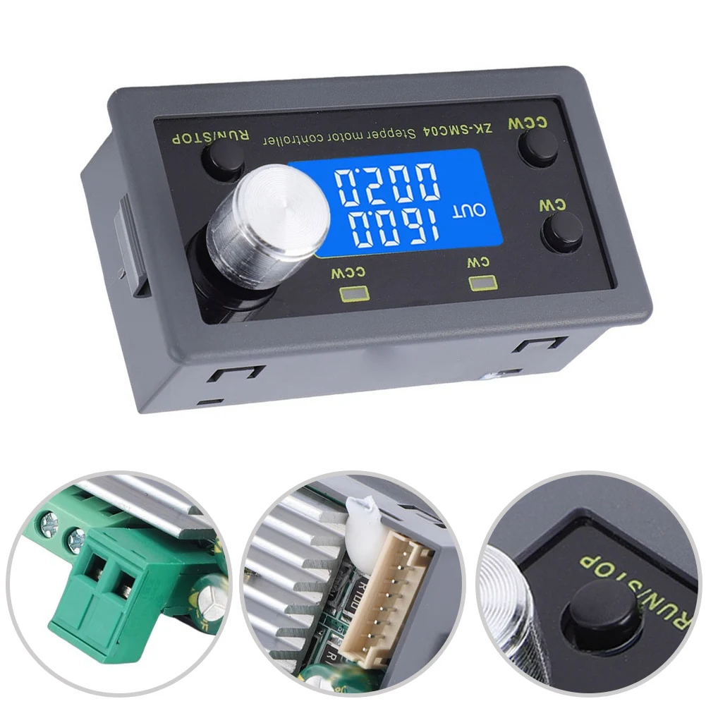 1pc Integrated Stepper Motor Drive Controller High-Resolution LCD Display For Industrial Control Applications