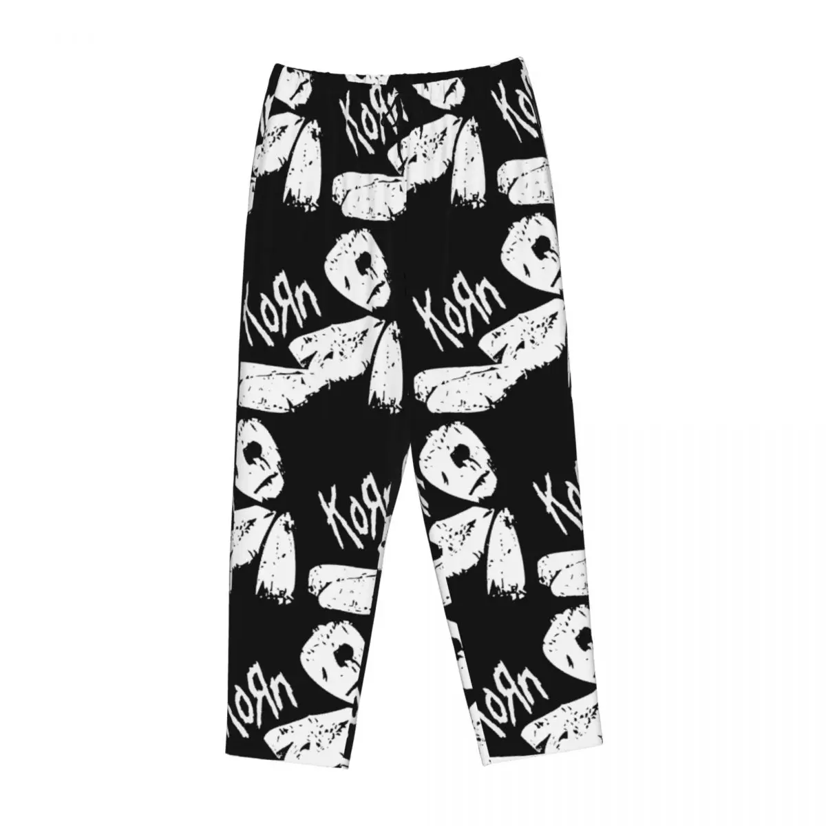 Custom Printed for Women Korns Alternative Metal Rock Band Pajama Pants Sleepwear Sleep Lounge Bottoms with Pockets