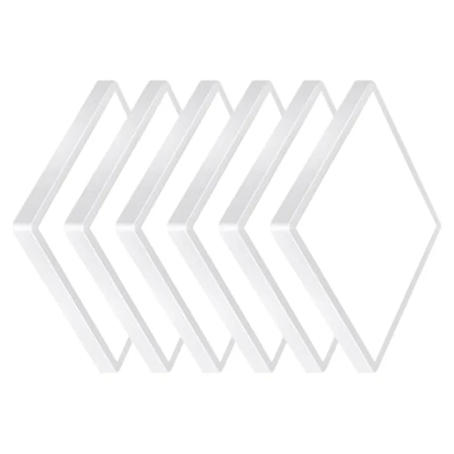 

12 Inch 6PK Square LED Flush Mount Ceiling Light 30W 3000LM 3000K/4000K/6000K CCT Selectable Square LED Flat Panel Ceiling Ligh