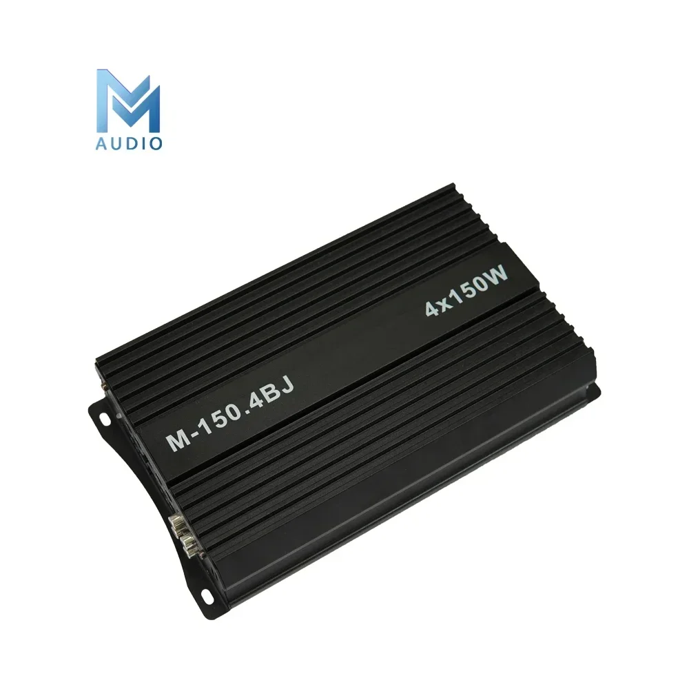 Class D Amplifier 150W 4 Channel Full Frequency Car Audio Speaker Sound System For Car 150.4bj