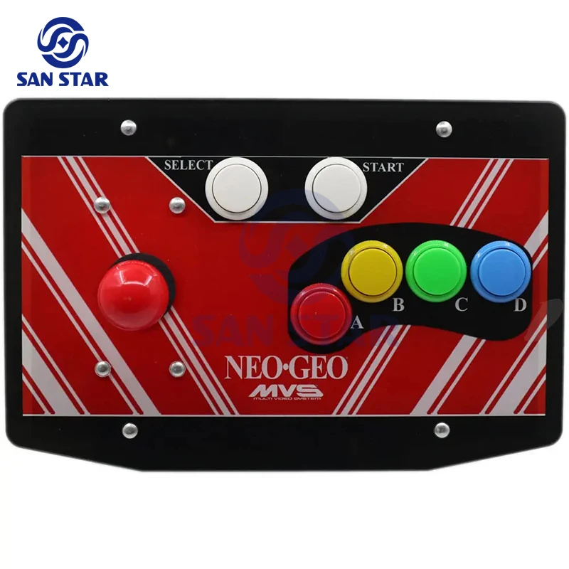 RAC-J200S Neo Geo Arcade Joystick Fight Stick 15 Pin 6 Button 2