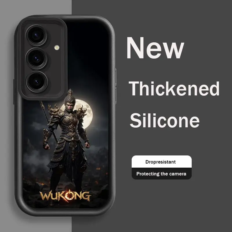 S24 WUKONG Case For Samsung Galaxy S30 S23 Ultra S23FE S22 S22Plus S21PRO S21 S21Plus S21FE S20FE Shockproof Cover