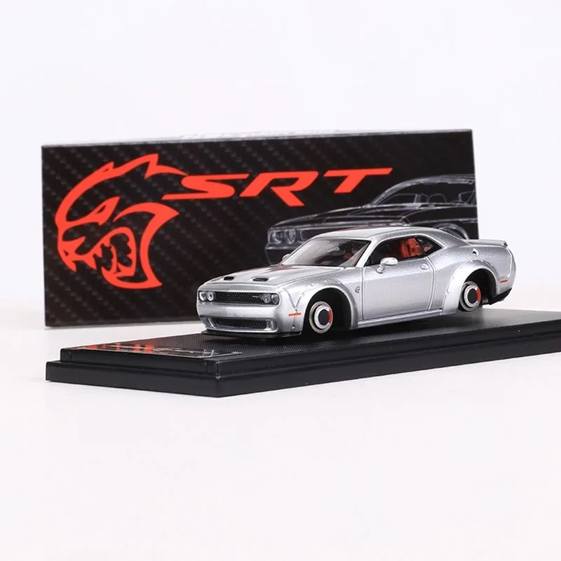 Time Micro 1:64 SRT โมเดลรถยนต์อัลลอยด์โมเดลรถคอลเลกชันการแสดงและของขวัญ