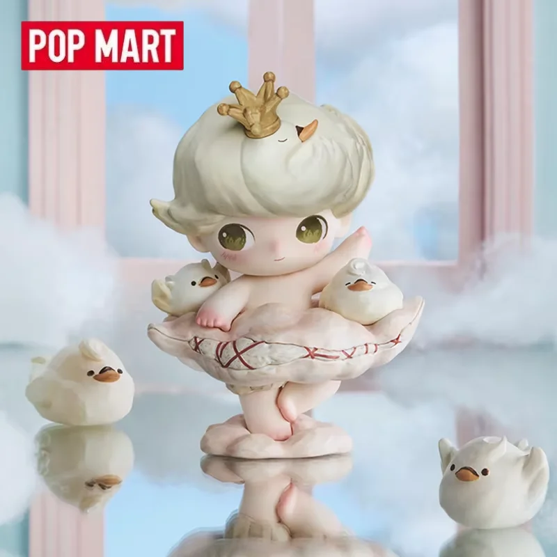 

POPMART DIMOO The Missing Day Series, натуральная слепая коробка, загадочная коробка, сумка для догадок, игрушки, кукла, милая аниме-фигурка, настольная