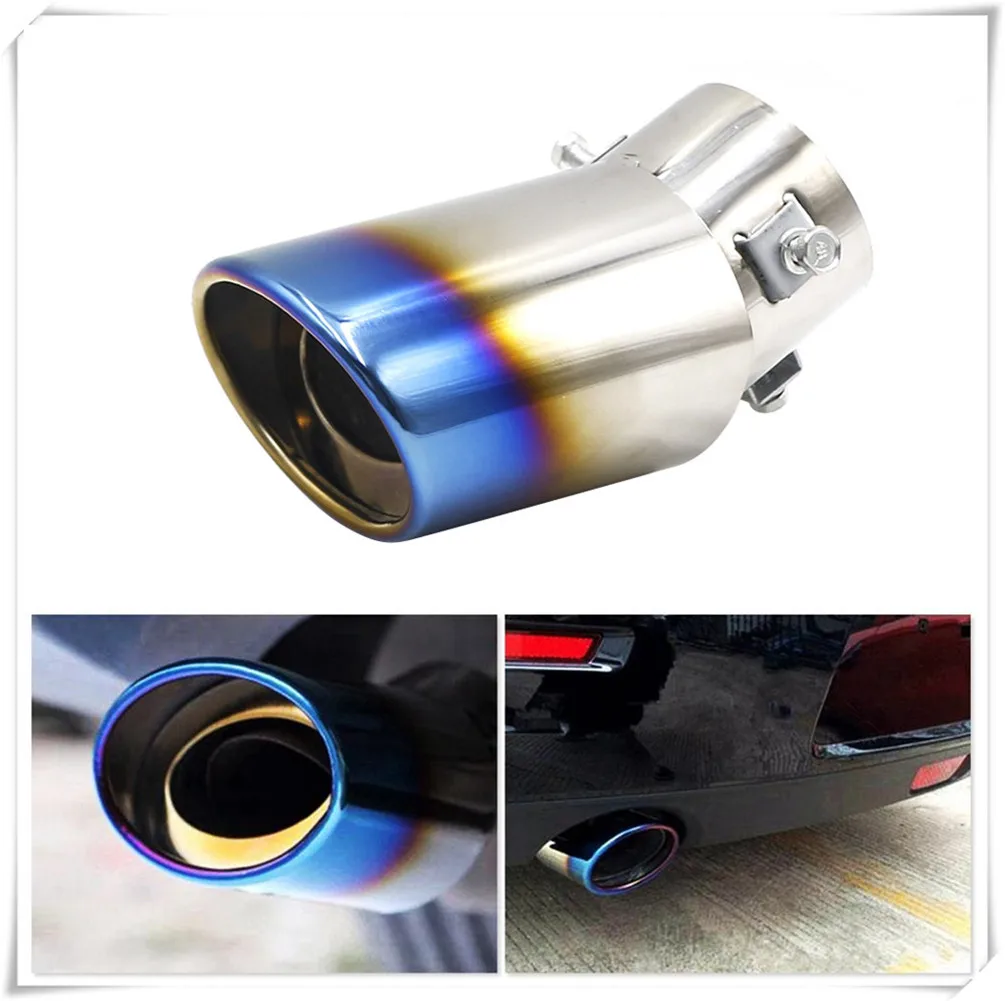 Car accessories Tail throat exhaust pipe decoration for Opel Antara Meriva Zafira  Rio5 Rio K2 K3 K4 K5 Insignia Optima