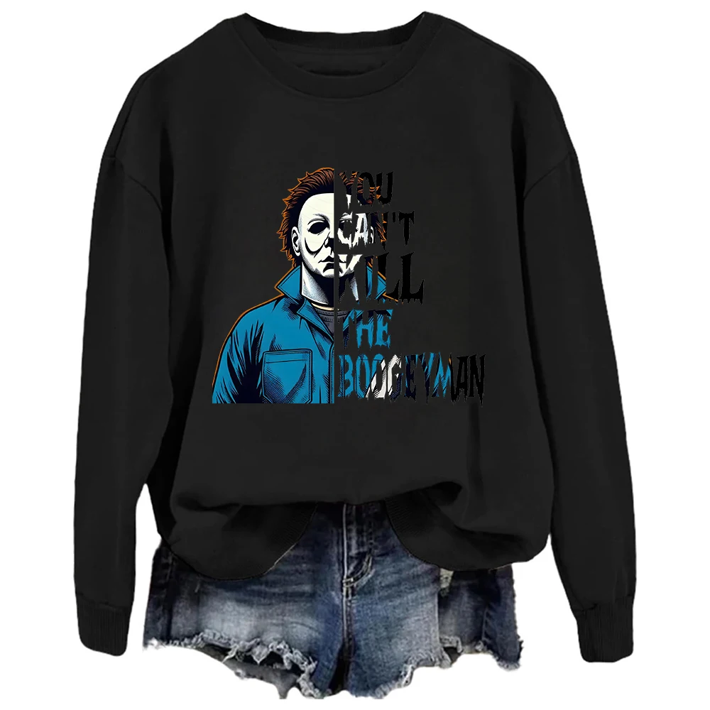 Horror Movies Scary Halloween Movies Sweatshirt Men/Women Fans Gift Vintage Hoodies Fashionable Casual Sweatshirts