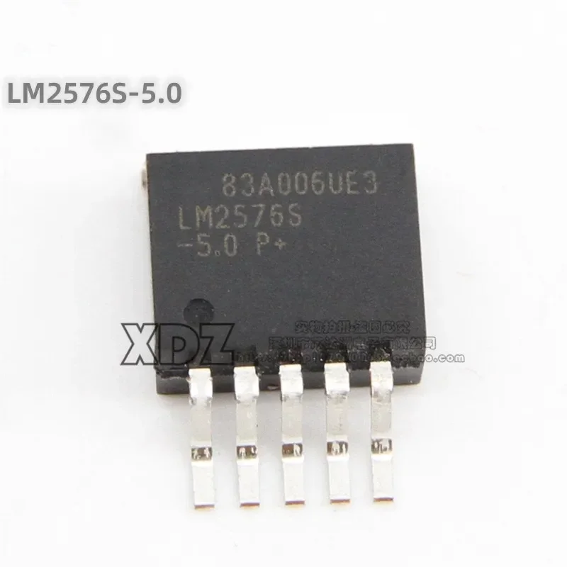 5pcs/lot LM2576S-5.0 LM2576S TO-263-5 package 5V/3A DC-DC Voltage stabilizer chip