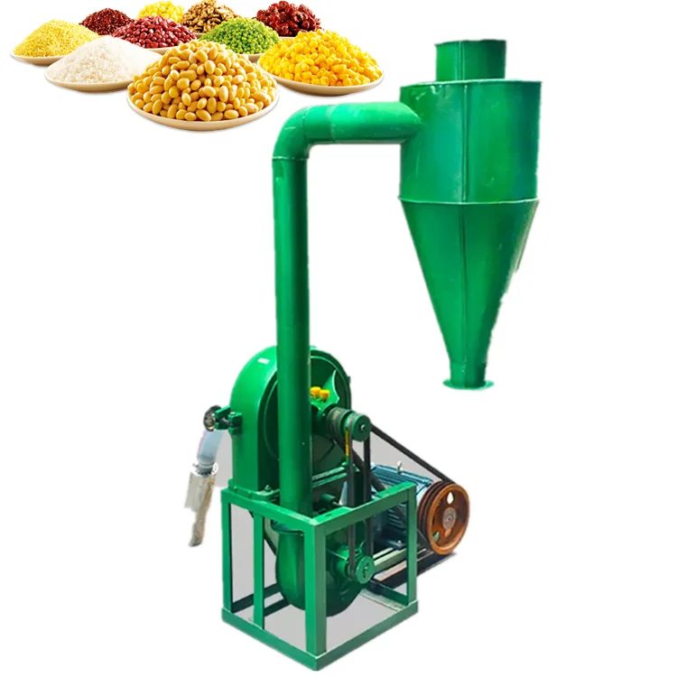 

High Power Electric Feed Mill Wet And Dry Cereals Grinder Corn Grain Rice Coffee Wheat Flour Mill Grinding Machine