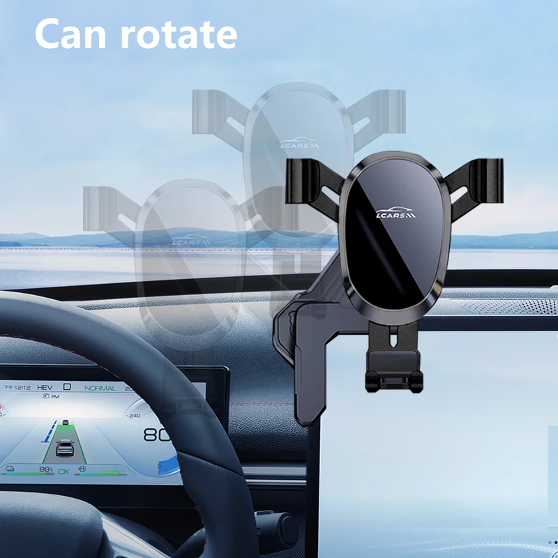 Autotelefonhalterung für Tesla Model 3, Modell und andere neue Energiefahrzeuge, Mittelscheibe, spezielle Navigation, Schwerkraft-Stützhalterung – Detail 2