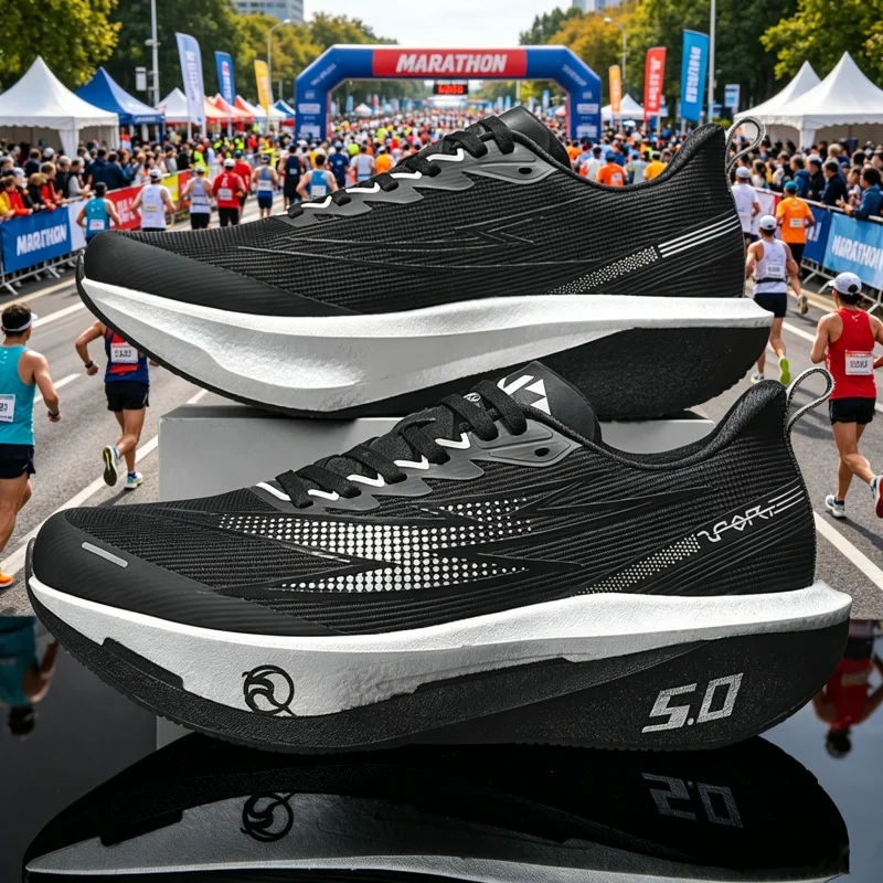 Marathon Herren Laufschuhe Carbon-Board Sportschuhe Stoßdämpfende …
