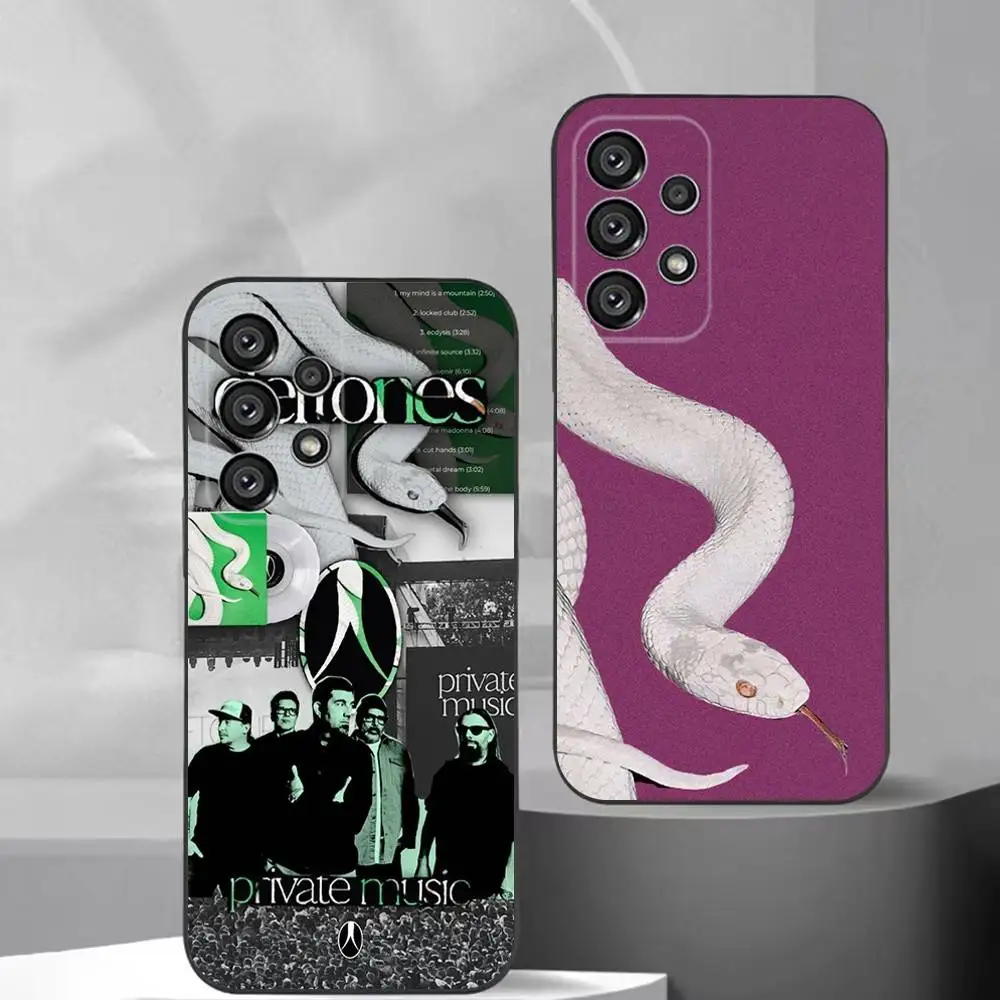 Private Music D-Deftones Phone Case For Samsung S25,S24,S21,S22,S23,S30,Ultra,S20,Plus,Fe,Lite,Note,10,9,5G Black Cover
