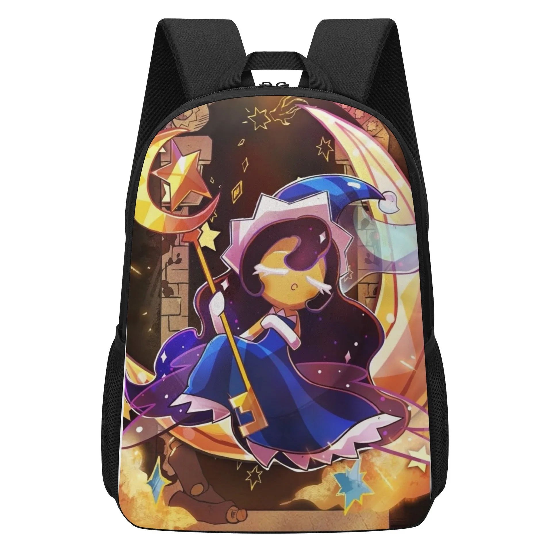 Mochila Shadow Milk Cookie Game Linda chica impresa mochila de estudiante de escuela primaria