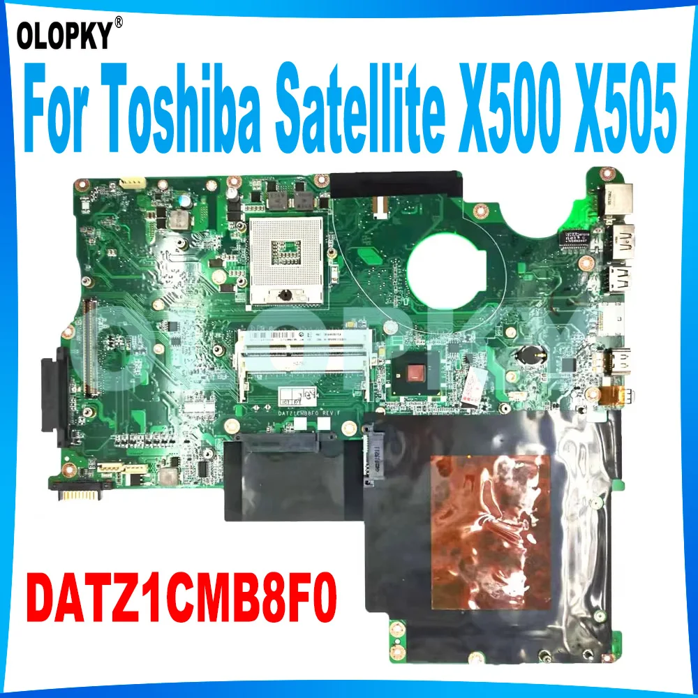 

A000052590 A000053140 DATZ1CMB8F0 Mainboard For Toshiba Satellite X500 X505 Laptop Mainboard HM55 DDR3 Fully Tested