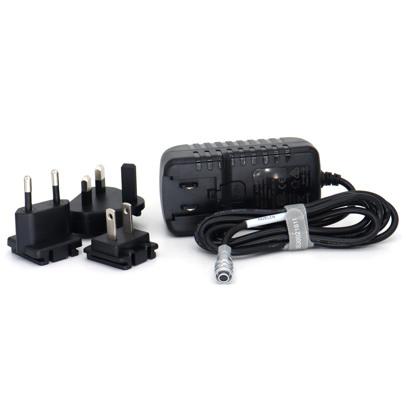 For Blackmagic Pocket Cinema Camera BMPCC 4K/6K Camera Power Adapter Weipu 2 Pin Female Output 12V 3A Cable for EU US UK