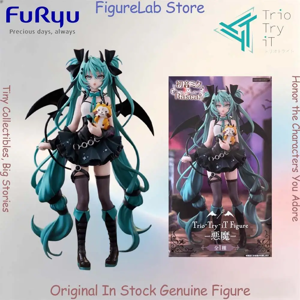 Official Genuine In Stock Furyu Trio-Try-It Miku Rascal Figure Anime Model Boxed Toy