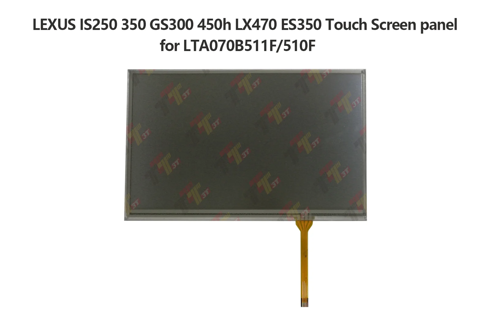 Navigation LCD FOR LEXUS Touch Screen panel IS250 350 GS300 450h LX470 ES350  for LTA070B511F/510F