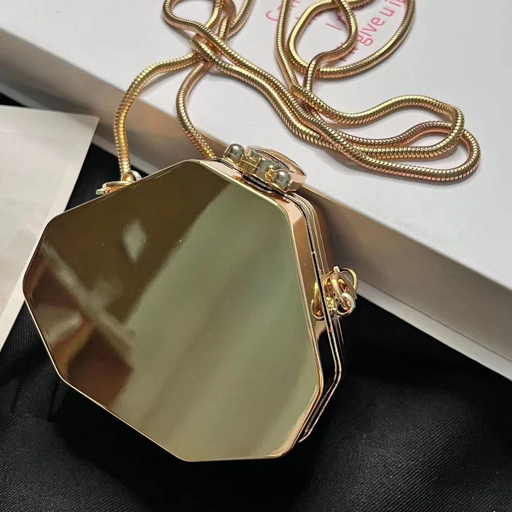 2024 New Fashion Lipstick Bag for Women High Quality Acrylic Shoulder Bag Designer Mini Crossbody Bag Handbags Cute Purse Bolsa