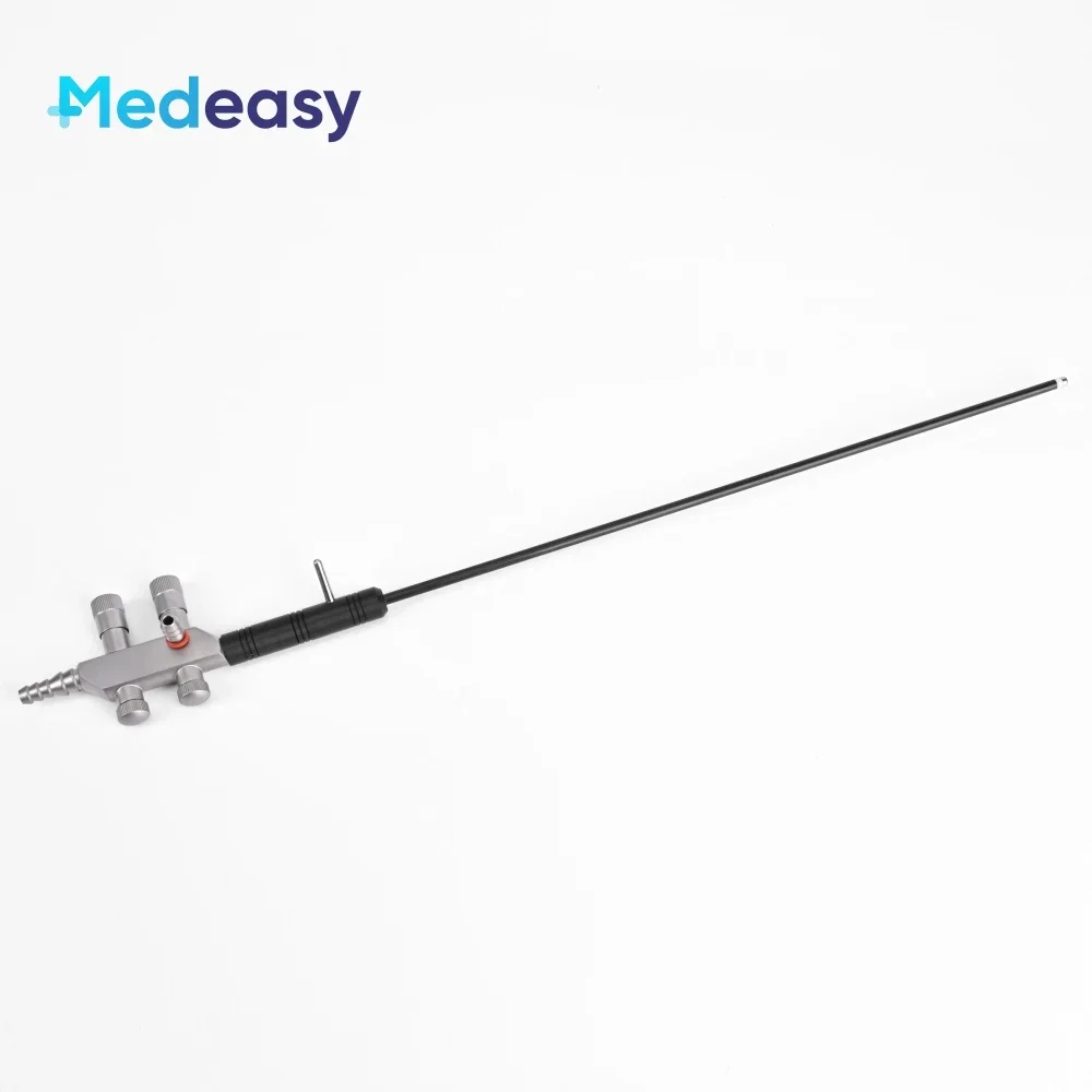 Medical Use Laparoscopic Instruments Suction Irrigation Tube Press Type With Electric Ballpoint