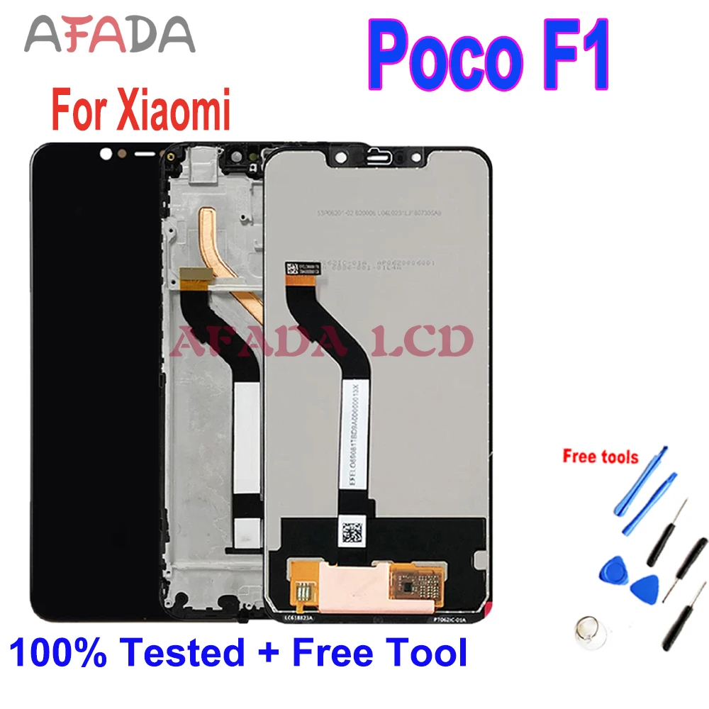 Xiaomi Poco F1 LCD 터치 스크린 디지타이저 어셈블리 LCD 디스플레이 교체 용 6.18 인치 LCD 디스플레이의 새로운 기능