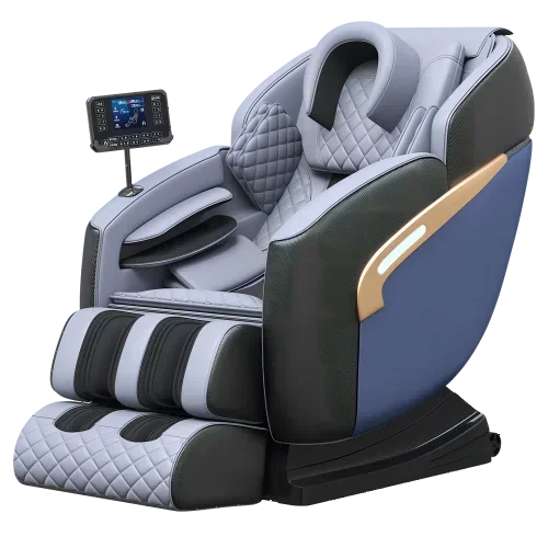 Luxury Modern Roller 4D Gua Sha Full Body Zero Gravity Massage Chair with Musical Function and Timing Control for Home or Office