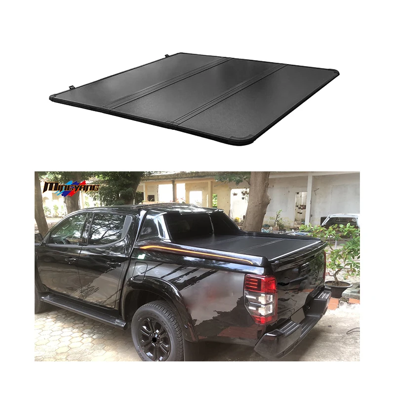 

High Quality Aluminum Hard Trifold Cover Tonneau Cover Pickup Bed Cover 2015 for Triton L200