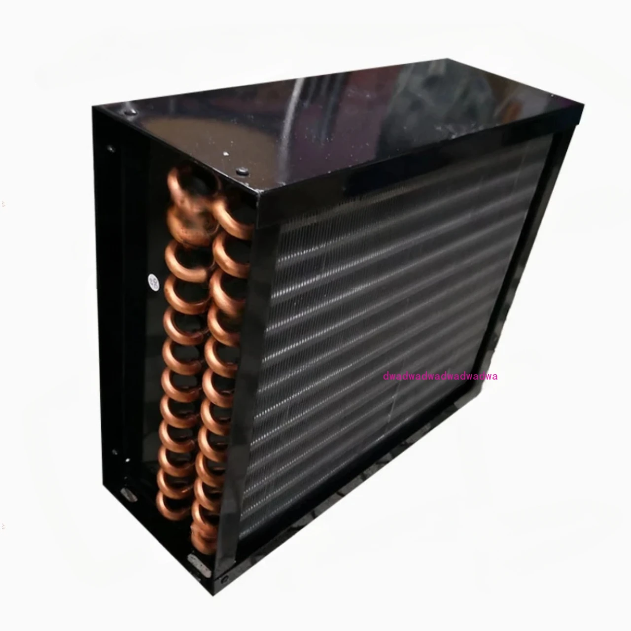 For Freezer Refrigerator Copper Tube Radiator Heat Exchanger 1HP Air Conditioner Condenser Air-cooled Aluminum Fin Condenser