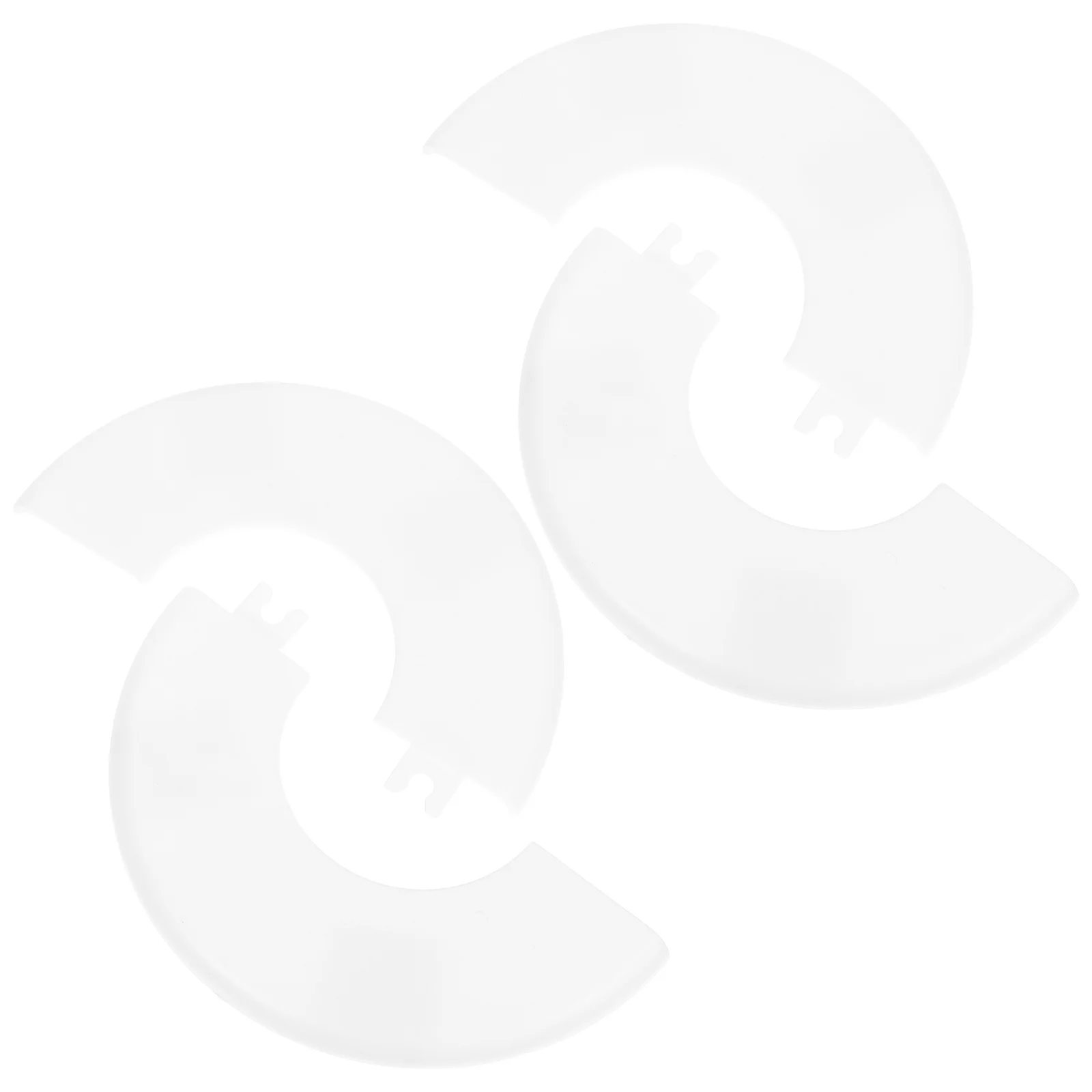 2 قطعة غطاء سلم حمام السباحة خواتم درابزين طوق لوحات لحماية أنابيب حمام السباحة فوق الأرض ملحقات سلامة حمام السباحة #1