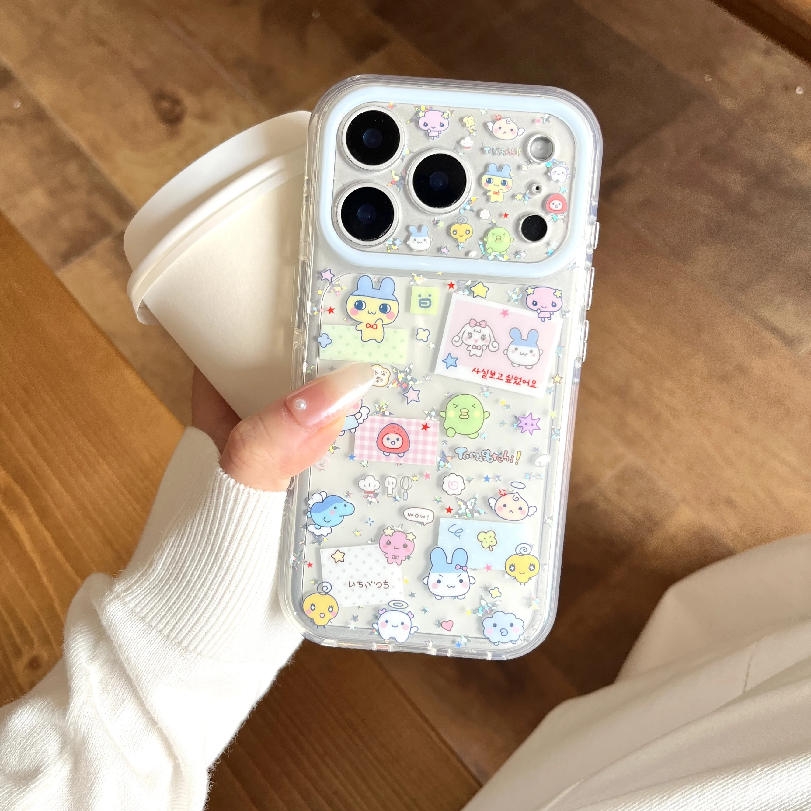 

New 2026 Cute Cartoon Phone Case for iPhone 13 14 15 16 17 16 Pro 17 Max Fundas Kawaii Rabbit Protective Cover For Apple 15 Pro