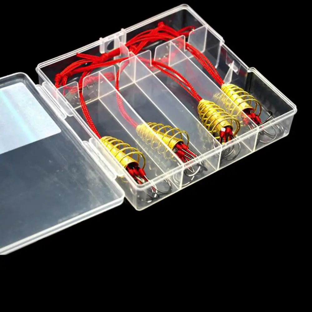 

High Carbon Steel Anti Winding Bait Trap Feeder Springs Fishing Bait Hooks Explosion Fishing Hooks Fishinghooks Lure Trap Hooks