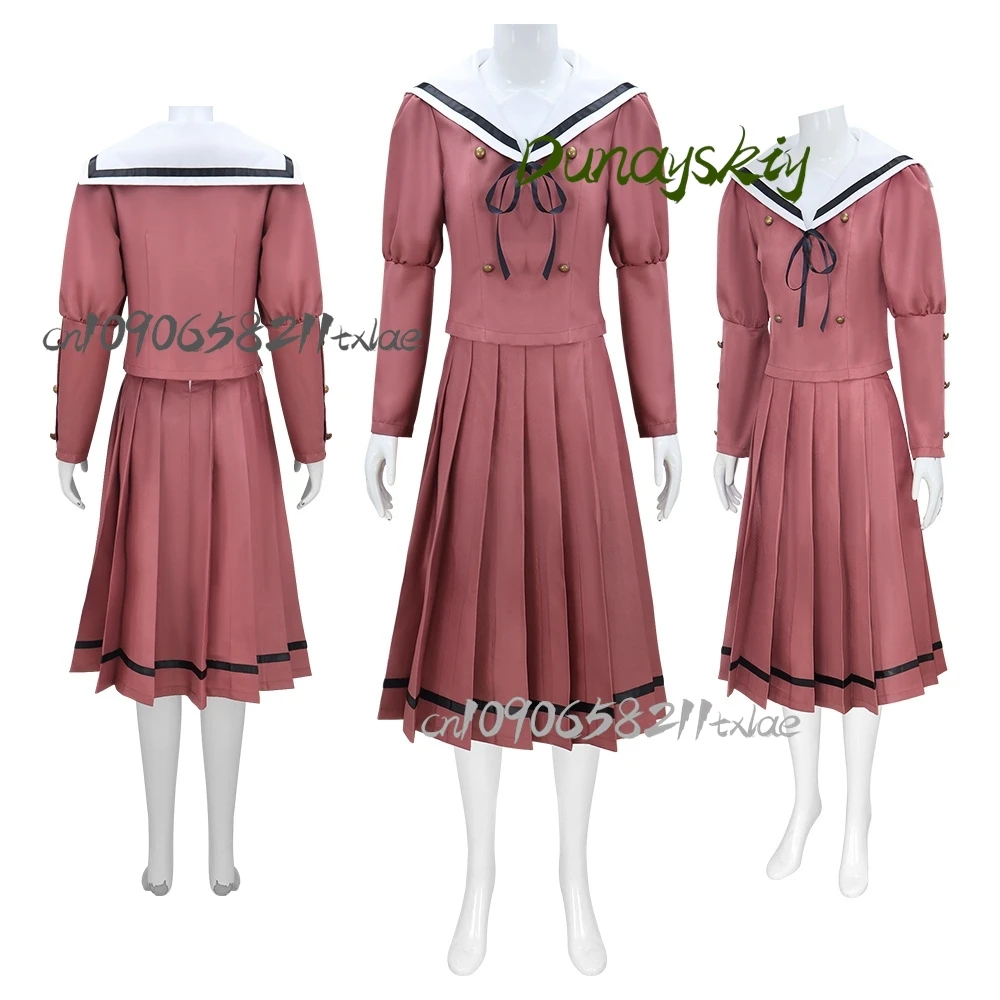 Waguri Kaoruko 향기로운 꽃이 피어납니다 애니메이션 위엄 코스프레 의상 가발 JK 교복 카와이 귀여운 파티 할로윈 Cos ‌